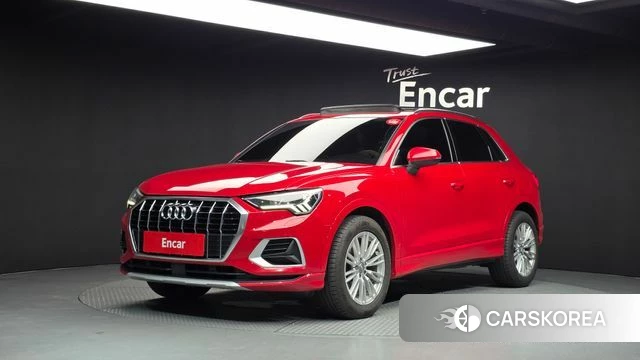 Audi Q3 (F3) 2020 Красный из Кореи