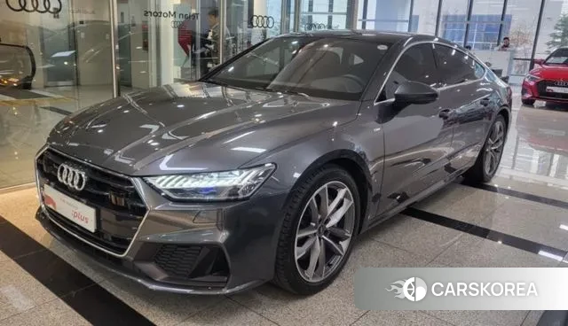 Audi A7 (4K) 2021 Серый из Кореи