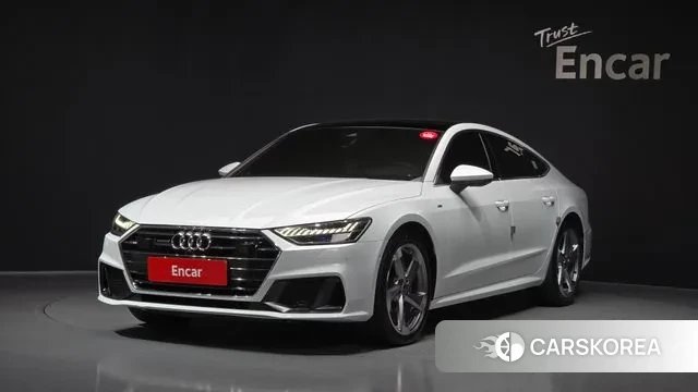 Audi A7 (4K) 2022 Белый из Кореи
