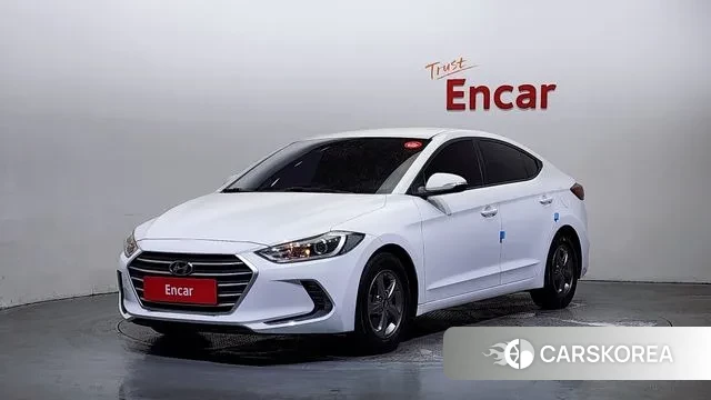 Hyundai Avante AD 2018 Белый из Кореи