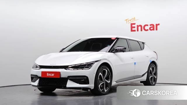 Kia EV6 2022 Белый из Кореи