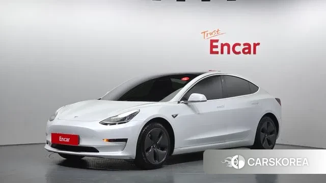 Tesla Model 3 2020 Белый из Кореи