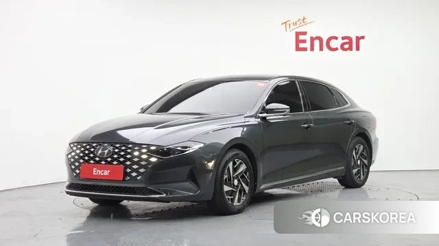 Hyundai The New Grandeur IG Hybrid 2021 Серый из Кореи