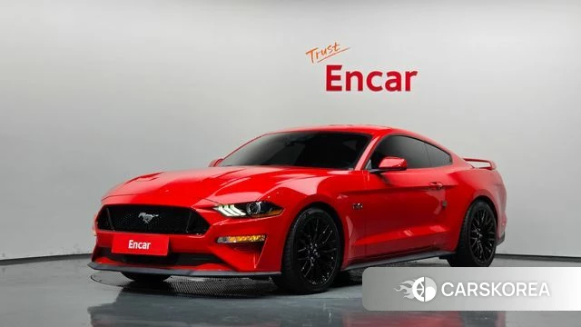 Ford Mustang 2019 Красный из Кореи