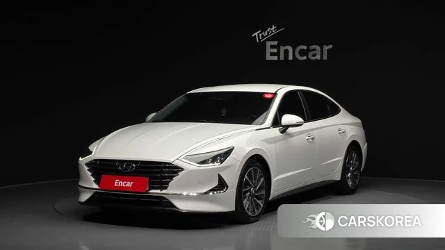 Hyundai Sonata (DN8) 2019 Белый из Кореи