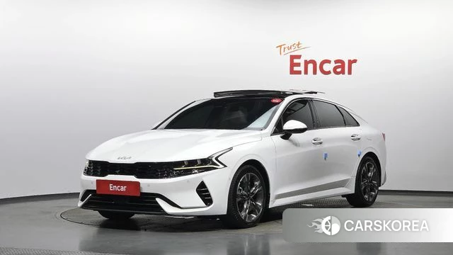 Kia K5 Hybrid 3rd Generation 2022 Белый из Кореи
