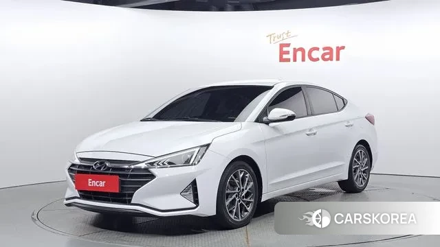 Hyundai The New Avante AD 2019 Белый из Кореи