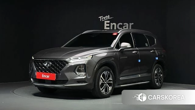 Hyundai Santa Fe TM 2018 Серый из Кореи