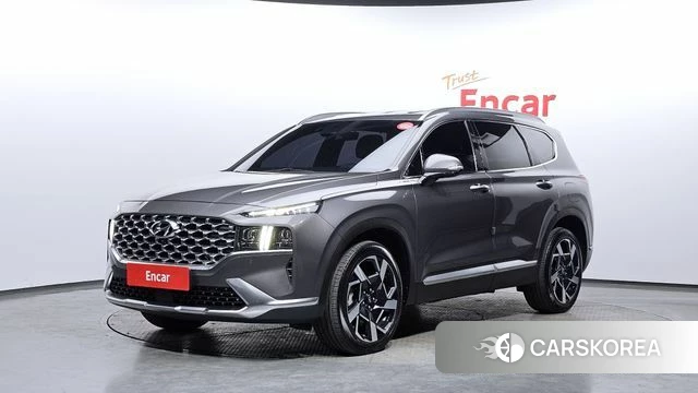 Hyundai The New Santa Fe 2020 Серый из Кореи