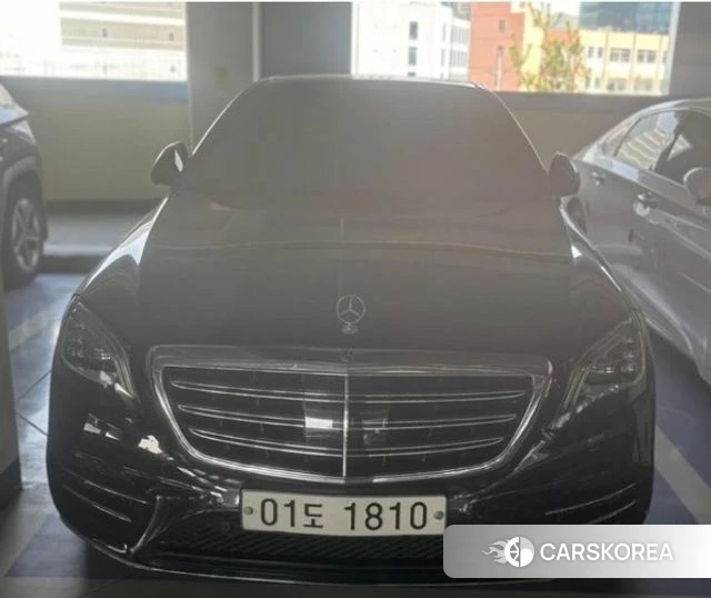Mercedes-Benz S-Class W222 2018 Черный из Кореи
