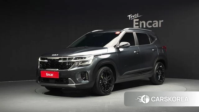 Kia The New Seltos 2023 Серый из Кореи