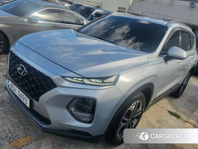 Hyundai Santa Fe TM 2018 Серебряный из Кореи