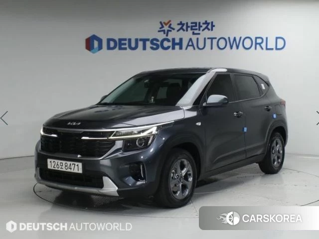 Kia The New Seltos 2023 Серый из Кореи
