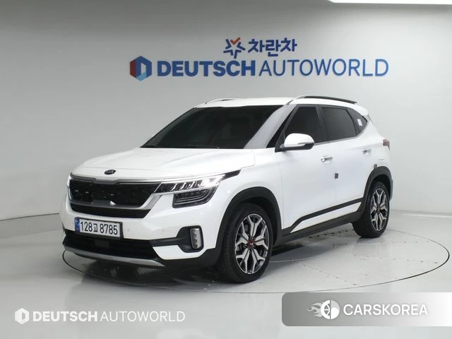 Kia Seltos 2021 Белый из Кореи