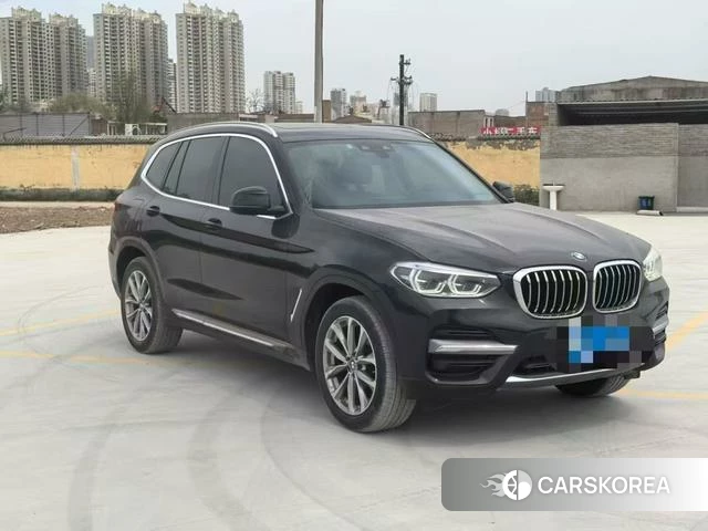 BMW X3 2021 Черный из Китая