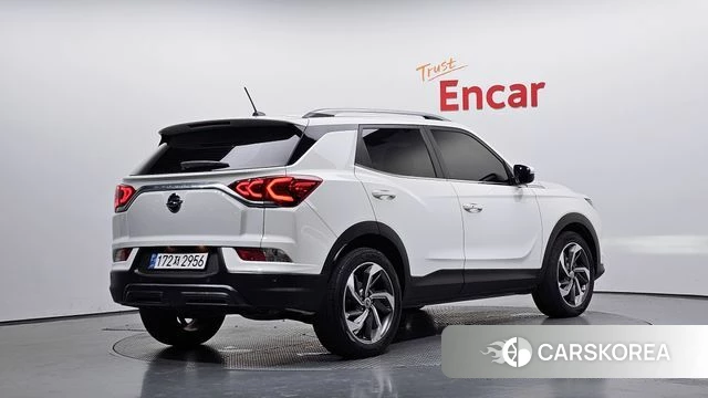 Ssangyong Beautiful Korando 2022 Белый из Кореи
