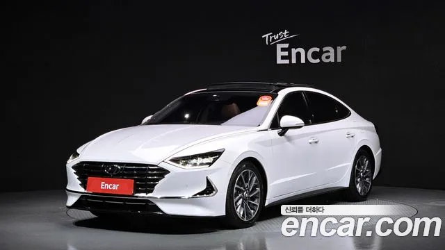 Hyundai Sonata (DN8) 2019 Белый из Кореи