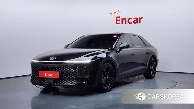 Hyundai Grandeur Hybrid (GN7) 2023 Черный из Кореи