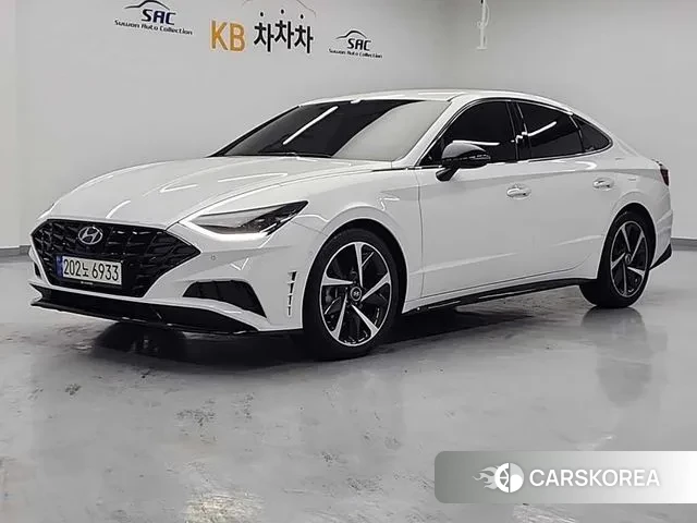 Hyundai Sonata (DN8) 2021 Белый из Кореи