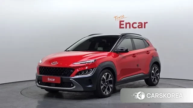 Hyundai The New Kona 2021 Красный из Кореи