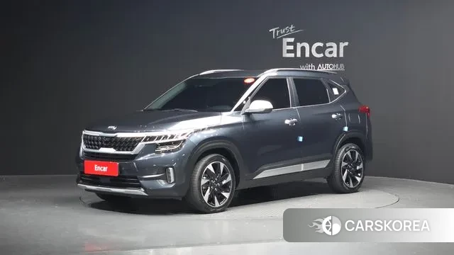 Kia Seltos 2020 Серый из Кореи