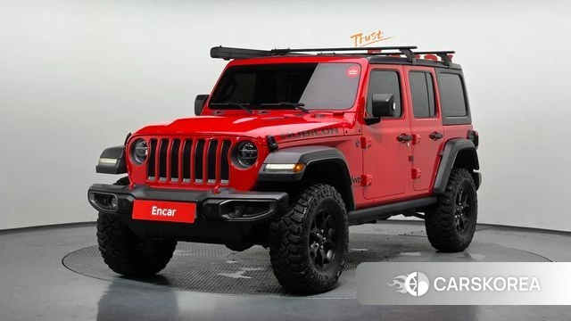 Jeep Wrangler (JL) 2018 Красный из Кореи