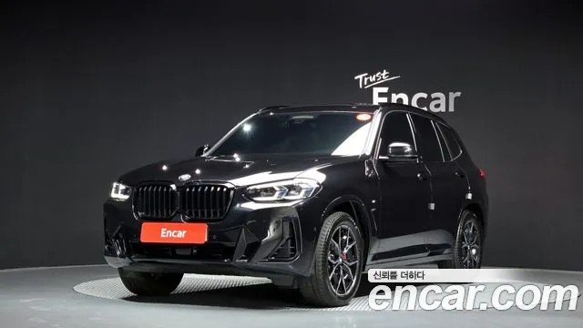 BMW X3 (G01) 2023 Черный из Кореи