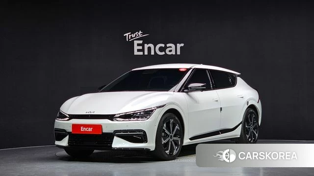 Kia EV6 2023 Белый из Кореи