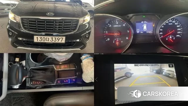 Kia The New Carnival 2018 Черный из Кореи