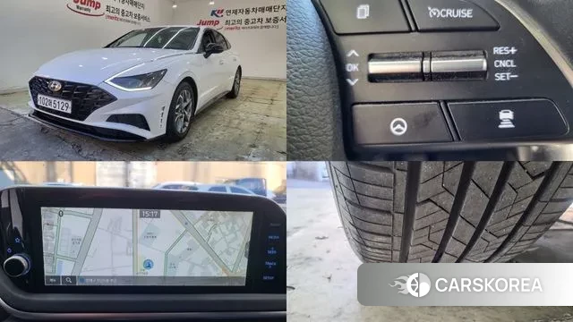 Hyundai Sonata (DN8) 2022 Белый из Кореи