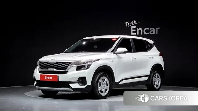 Kia Seltos 2021 Белый из Кореи