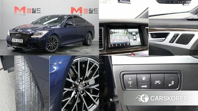 Genesis G80 2019 Синий из Кореи