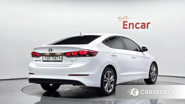 Hyundai Avante AD 2018 Белый из Кореи
