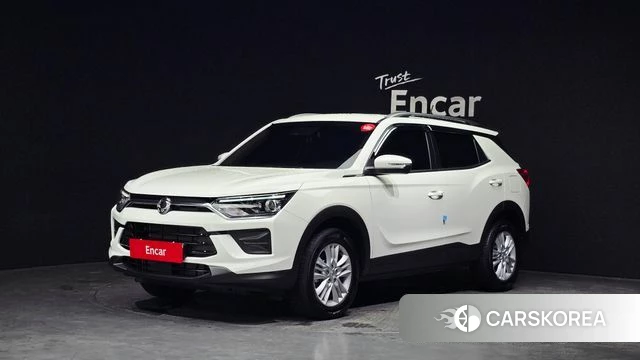 Ssangyong Beautiful Korando 2023 Белый из Кореи