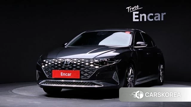Hyundai The New Grandeur IG Hybrid 2020 Серый из Кореи