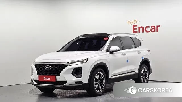 Hyundai Santa Fe TM 2018 Белый из Кореи