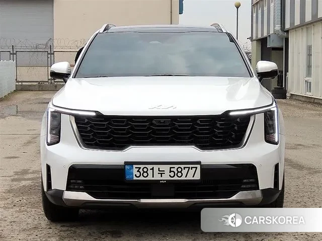 Kia The New Sorento 4th Generation 2023 Белый из Кореи