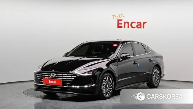 Hyundai Sonata Hybrid (DN8) 2022 Черный из Кореи
