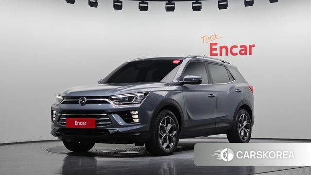 Ssangyong Beautiful Korando 2021 Серый из Кореи