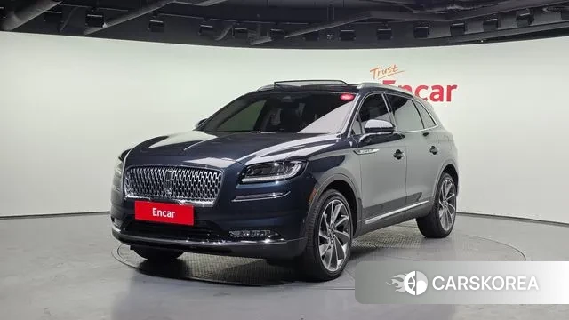 Lincoln Nautilus First generation 2021 Синий из Кореи