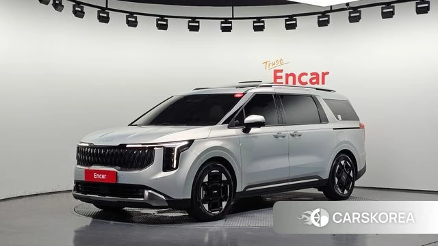 Kia The New Carnival 4th Generation 2024 Небесно-голубой из Кореи