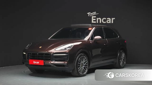 Porsche Cayenne (PO536) 2021 Коричневый из Кореи