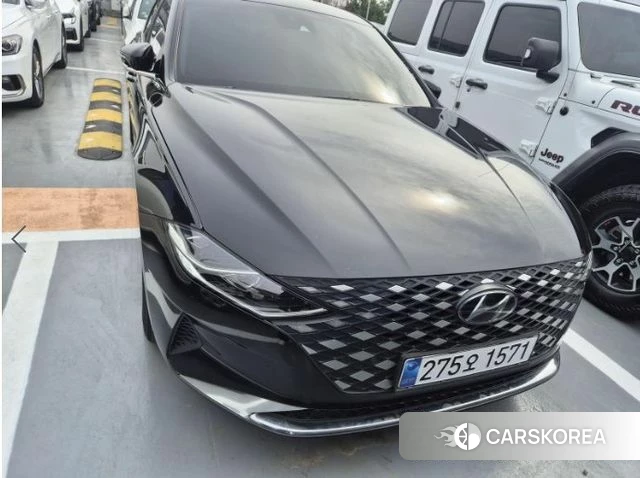 Hyundai The New Grandeur IG Hybrid 2021 Черный из Кореи
