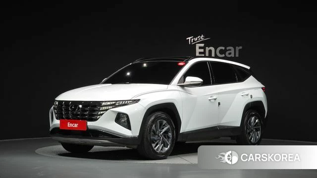 Hyundai Tucson Hybrid (NX4) 2022 Белый из Кореи