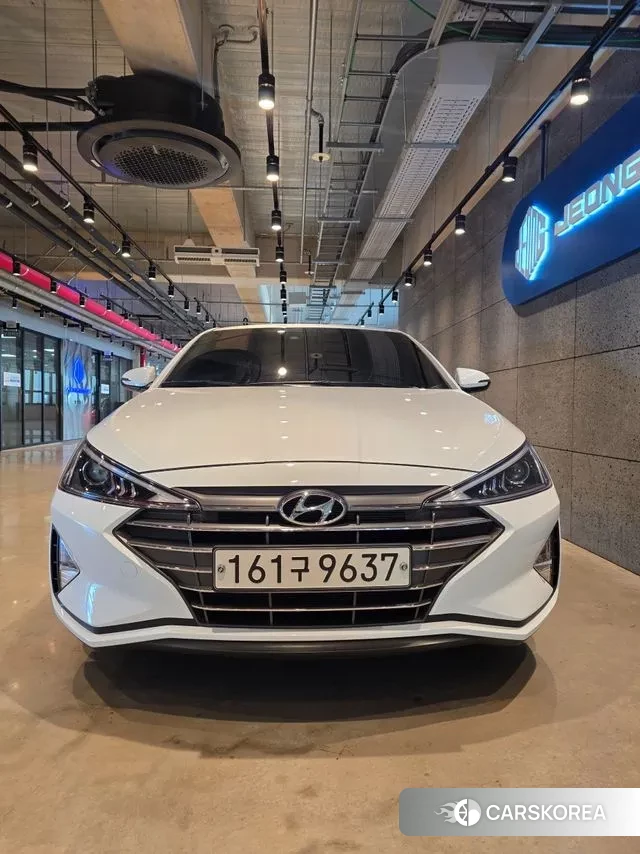 Hyundai The New Avante AD 2020 Белый из Кореи
