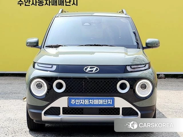 Hyundai Casper 2023 Темно-зеленый из Кореи