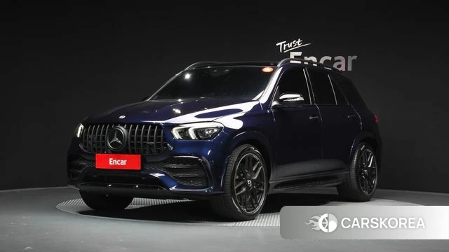 Mercedes-Benz GLE-Class W167 2022 Синий из Кореи