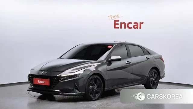 Hyundai Avante (CN7) 2022 Серый из Кореи