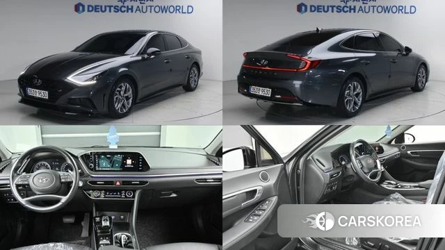Hyundai Sonata (DN8) 2022 Серый из Кореи