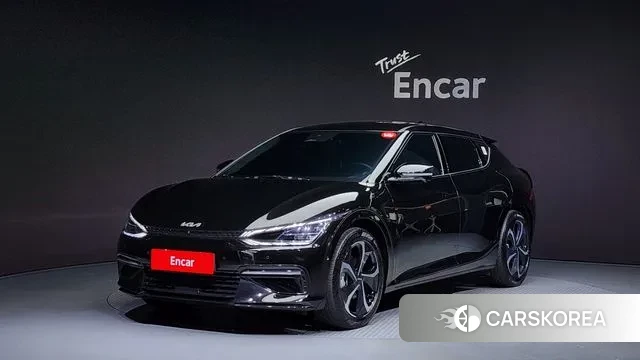 Kia EV6 2022 Черный из Кореи